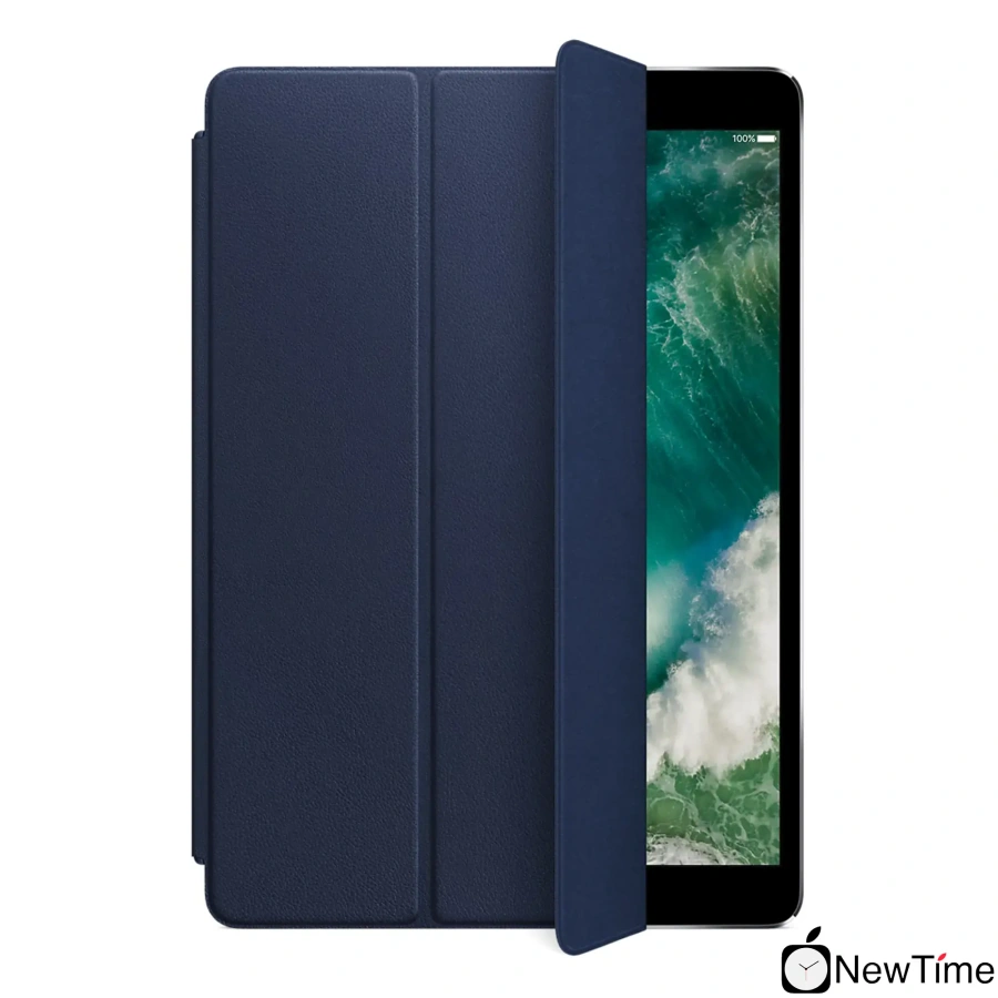 Apple Leather Smart Cover for iPad 10.2" / Air 3 / Pro 10.5" - Midnight Blue (MPUA2)
